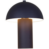 Nowa Tischleuchte 51320108 schwarz Metall H: ca. 26 cm E14 1 Brennstellen BERT - schwarz (26,00cm) - Nowa