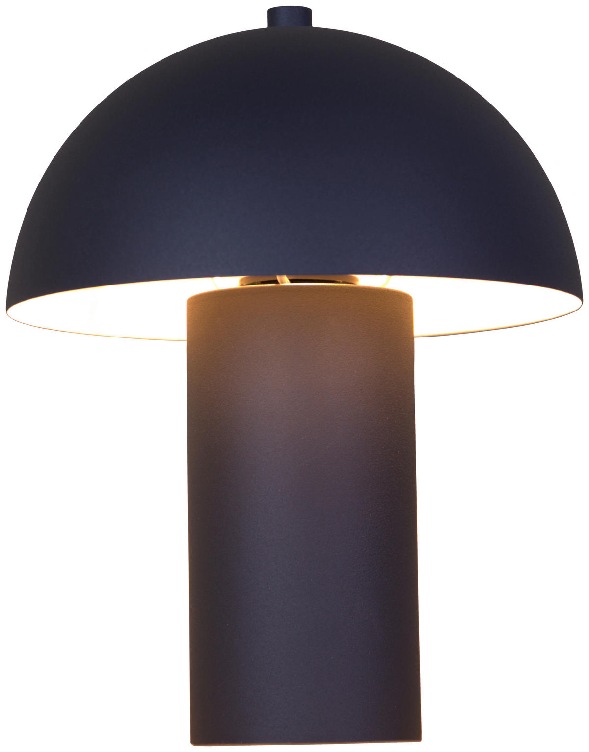 Nowa Tischleuchte 51320108 schwarz Metall H: ca. 26 cm E14 1 Brennstellen BERT - schwarz (26,00cm) - Nowa