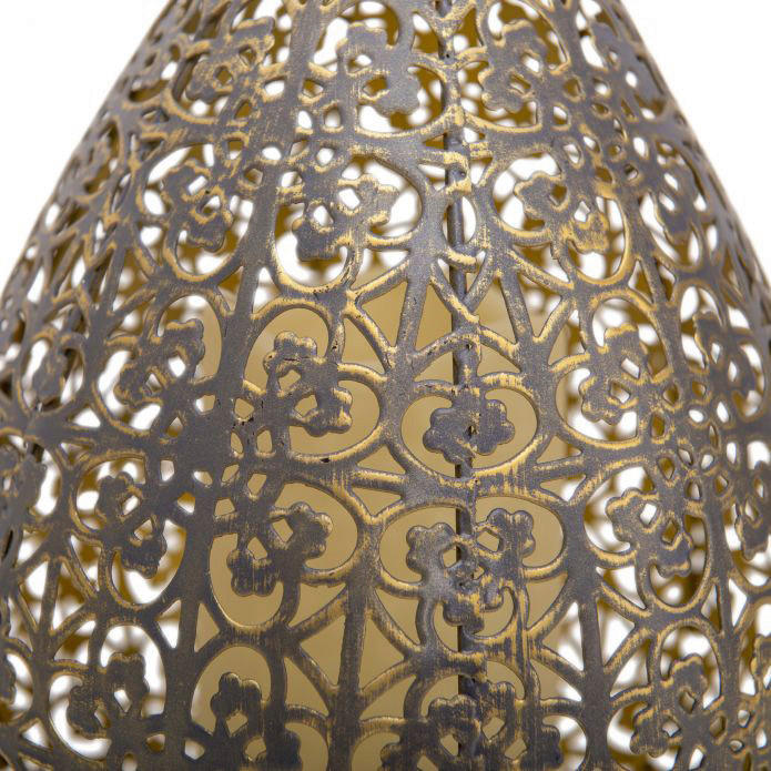 LED-Dekoleuchte NV5283758 altgold B/H/T: ca. 18x28x18 cm LED-Dekoleuchte - altgold (18,00/28,00/18,00cm) - Näve Leuchten
