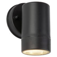 Searchlight Außenleuchte schwarz Stahl Polypropylen B/H/T: ca. 8x12x9 cm GU10 1 Brennstellen Coastal - schwarz (8,00/12,00/9,00cm) - Searchlight