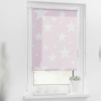 Verdunkelungsrollo Sterne rosa B/L: ca. 120x150 cm Sterne - rosa (120,00/150,00cm) - LICHTBLICK