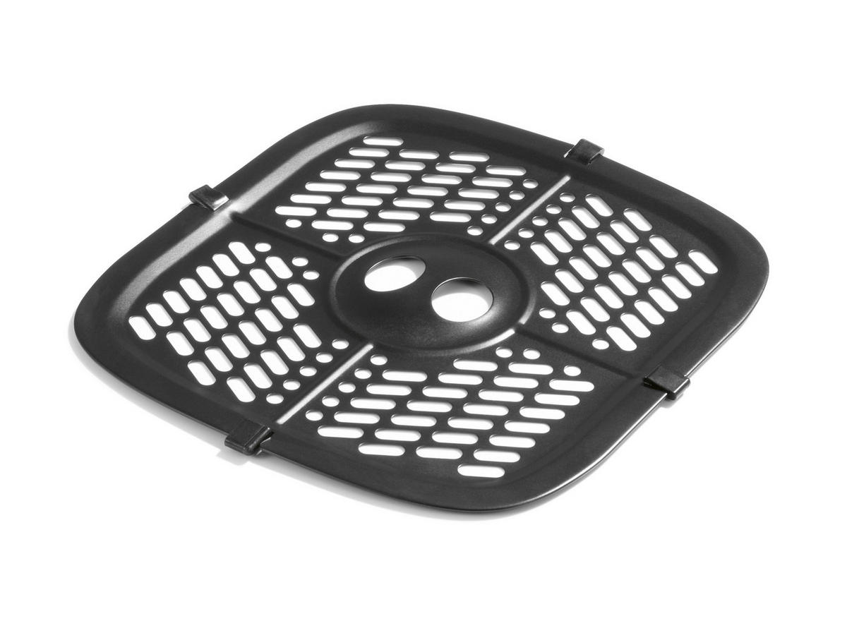 Rachs KOCHWERK Heißluftfritteuse Heißluftfritteuse 7,5l - schwarz/silber (29,00/37,00/35,00cm) - Rachs KOCHWERK