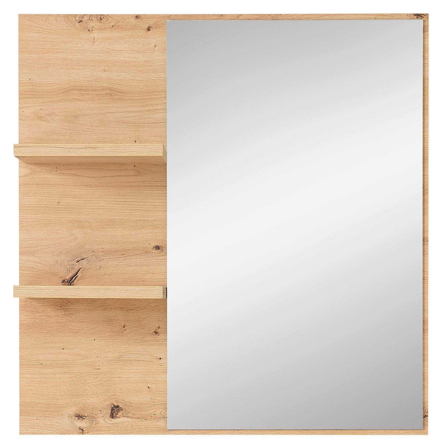 Wandspiegel Bari Eiche Artisan Nachbildung B/H/T: ca. 78x80x17 cm Bari - Eiche (78,00/80,00/17,00cm)
