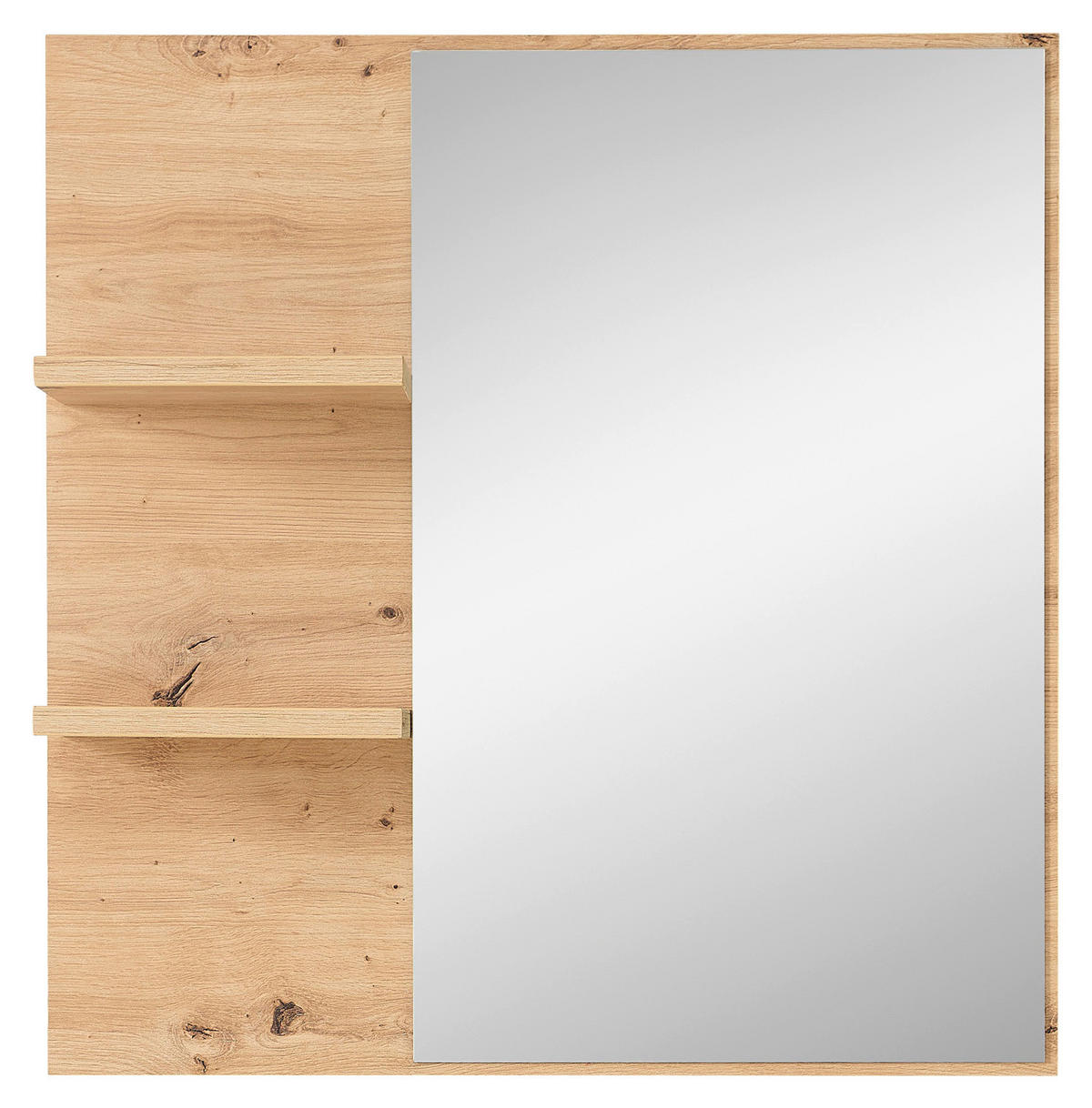Wandspiegel Bari Eiche Artisan Nachbildung B/H/T: ca. 78x80x17 cm Bari - Eiche (78,00/80,00/17,00cm)