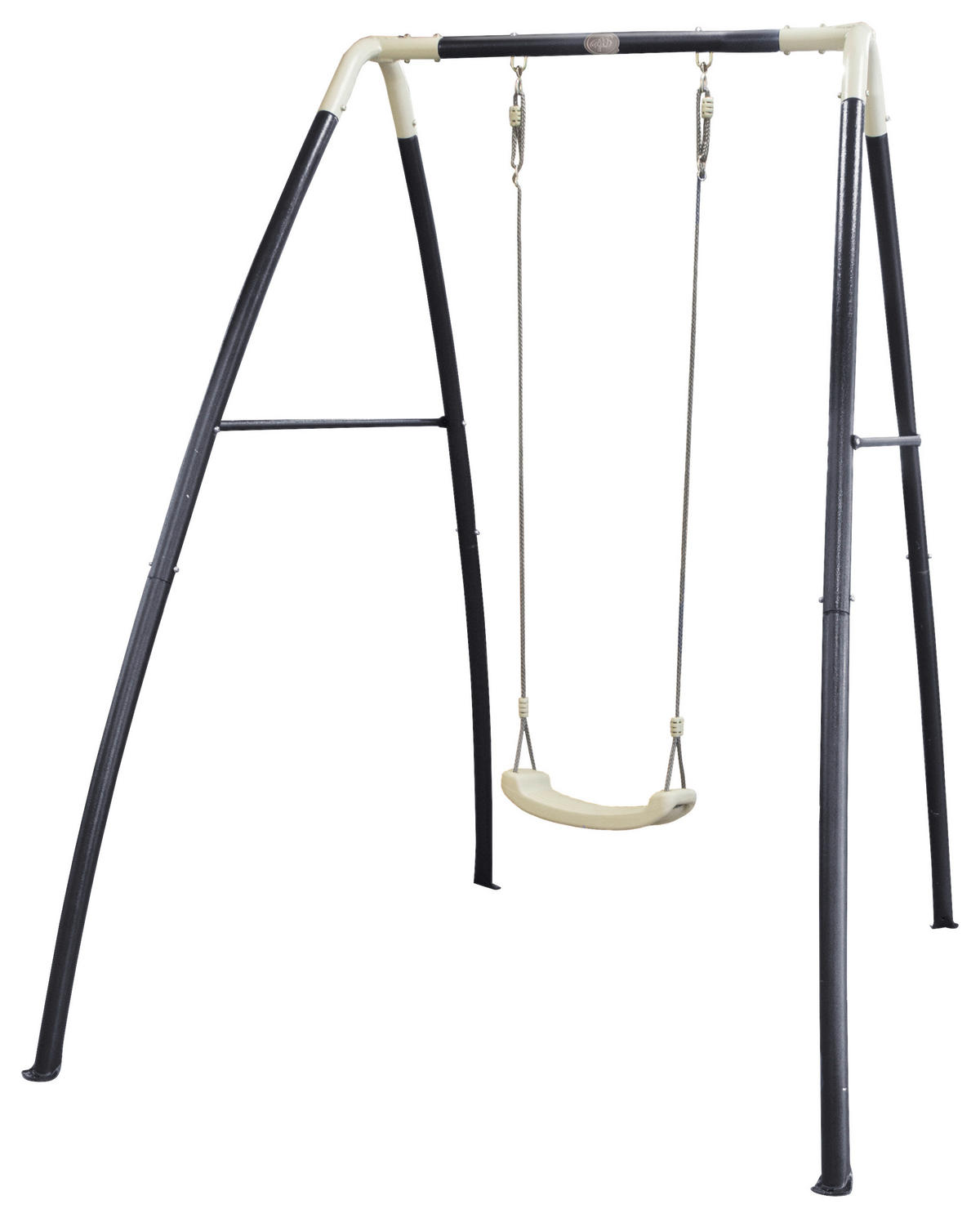 AXI Schaukel schwarz B/H/L: ca. 140x217x210 cm Schaukel - beige/schwarz (210,00/140,00/217,00cm) - AXI