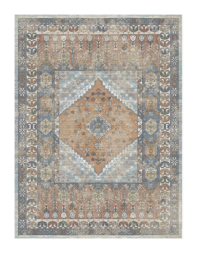 Merinos Teppich Baltimore Multi B/L: ca. 120x170 cm günstig online kaufen