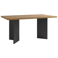 Tisch MARTEN Eiche anthrazit B/H/T: ca. 160x90x75,5 cm MARTEN - Eiche/anthrazit (160,00/90,00/75,50cm) - byLIVING