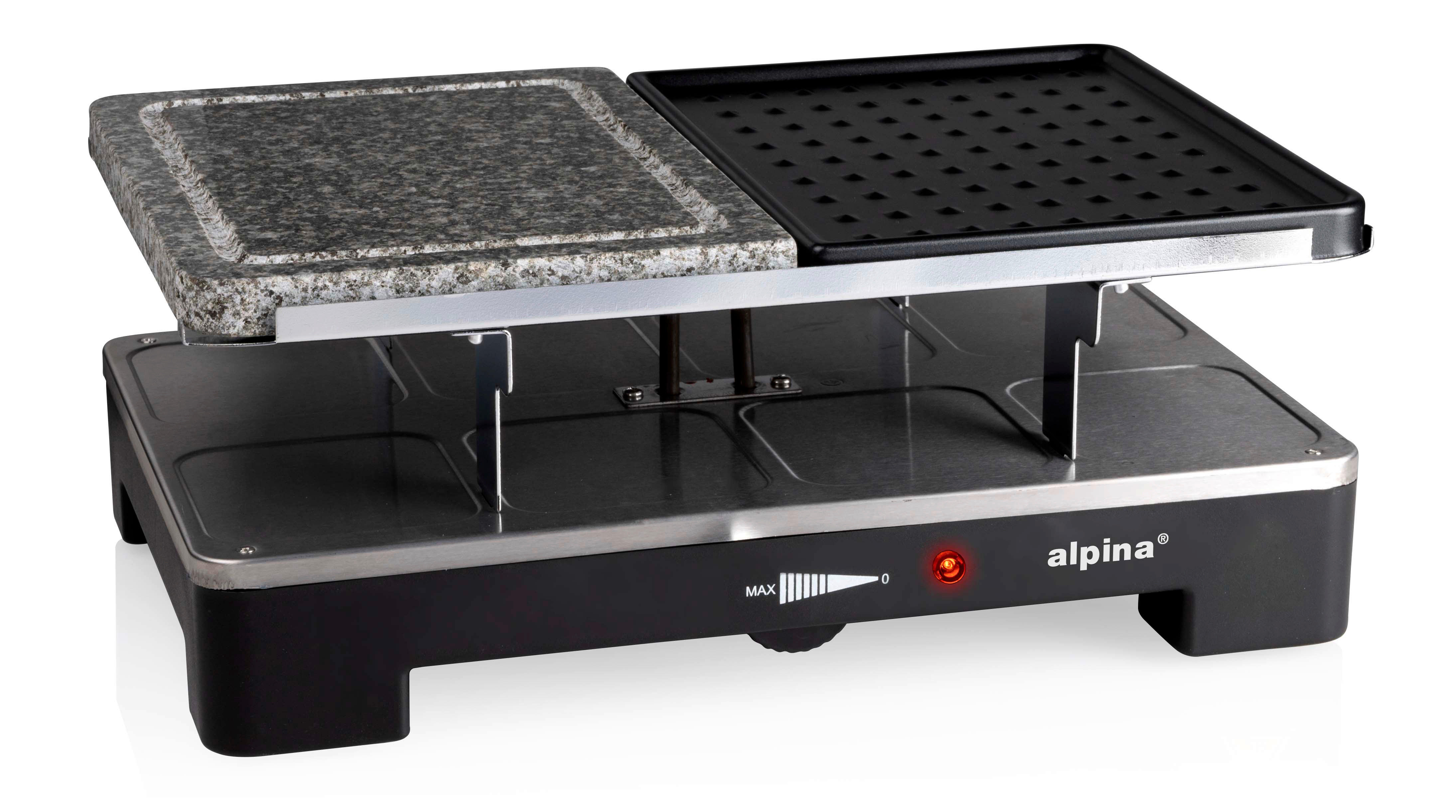 Raclette-Grill Raclettegrill - schwarz (40,30/19,20/26,70cm)