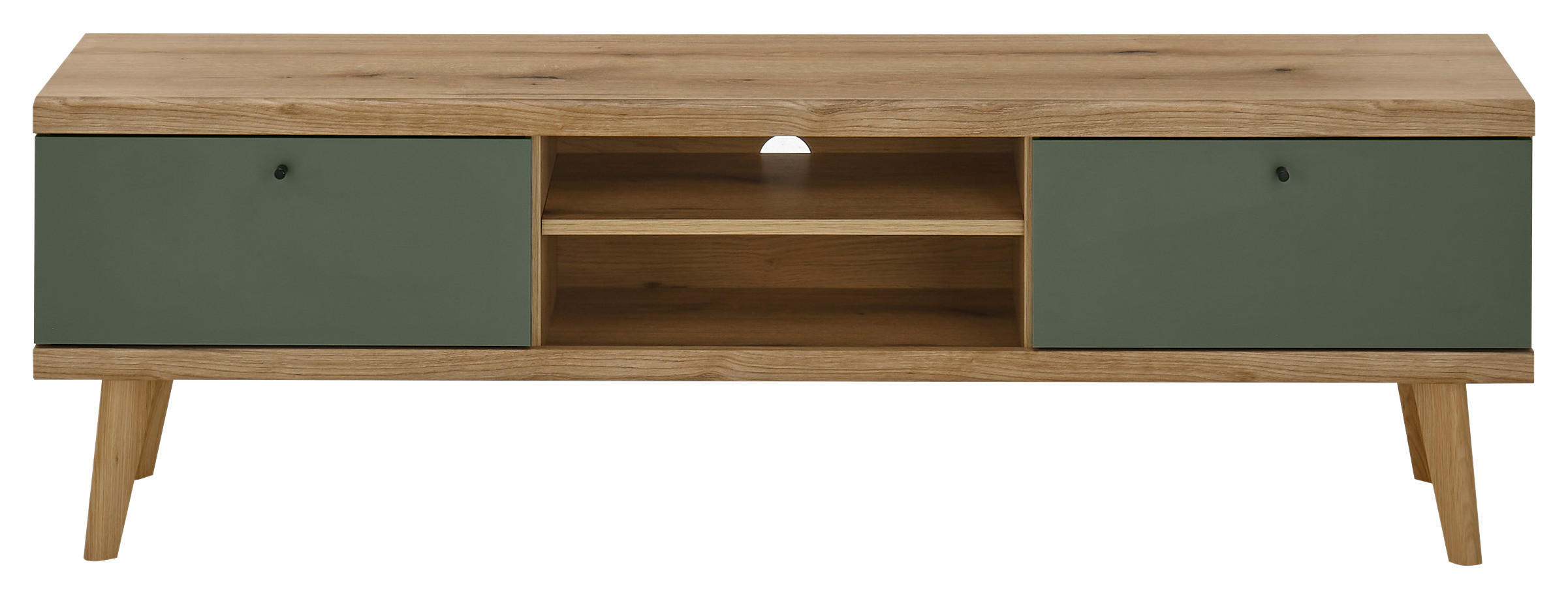 Thumbnail - Lowboard Alva Eiche Evoke Coast Nachbildung salbei B/H/T: ca. 160x50x40 cm