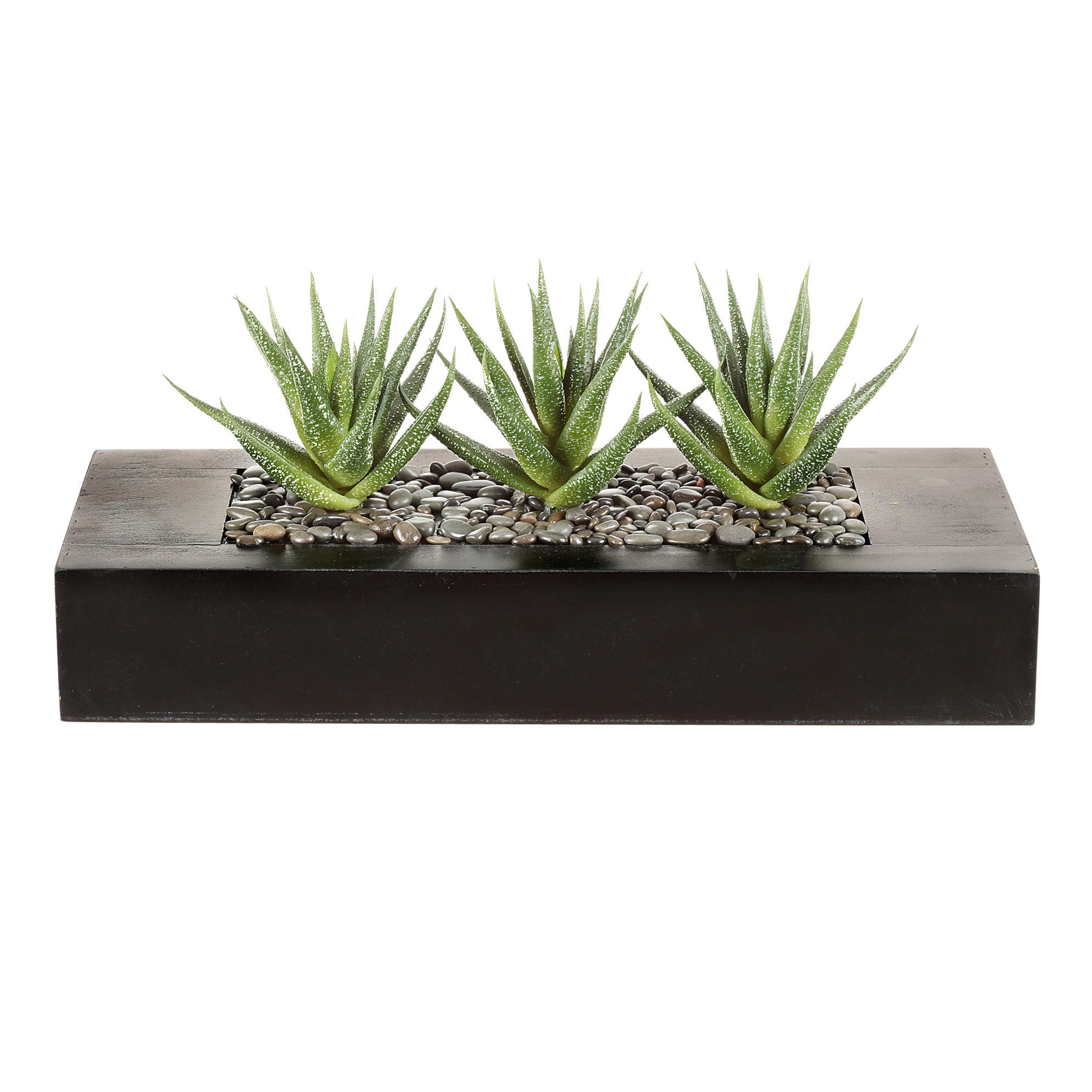 Kunstpflanze Agaven-Arrangement grün Kunststoff B/H/L: ca. 20x40x20 cm Agaven-Arrangement - grün (20,00/20,00/40,00cm)