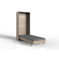 Klappbett Juist Eiche Sägerau Nachbildung Liegefläche B/L: ca. 90x200 cm Juist - Eiche (102,00/213,00/43,00cm)