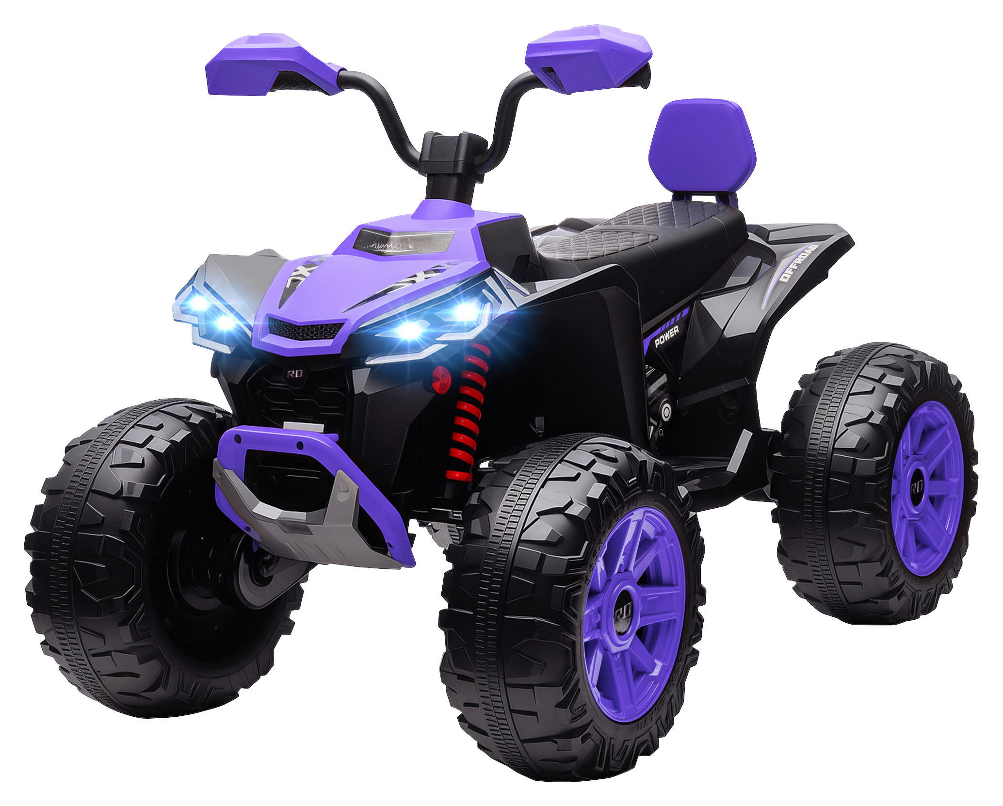 AIYAPLAY Kinder Elektroauto lila B/H/L: ca. 68,5x76x109 cm Kinder_Elektroauto - lila (109,00/68,50/76,00cm) - AIYAPLAY