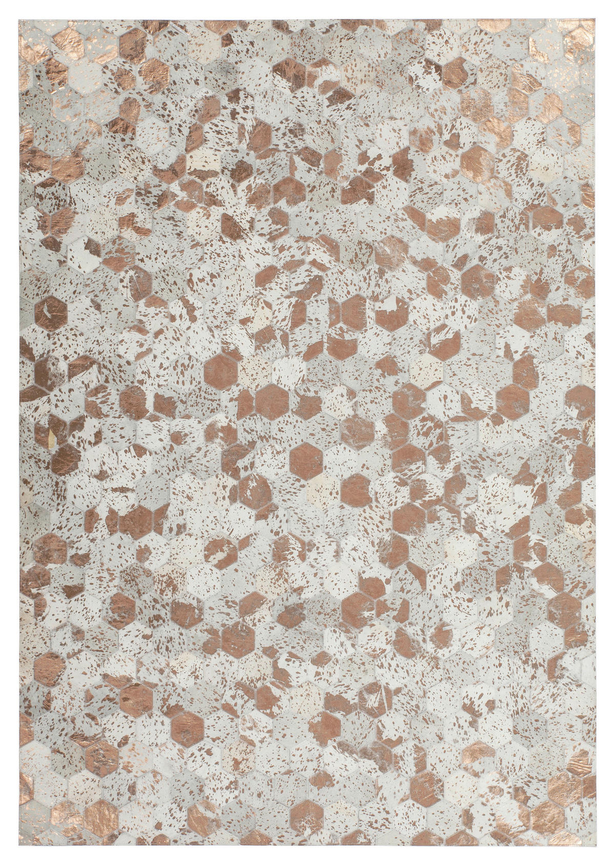 360Living Teppich Dazzle Chrom B/L: ca. 80x150 cm Dazzle - Chrom/elfenbein (80,00/150,00cm) - 360Living