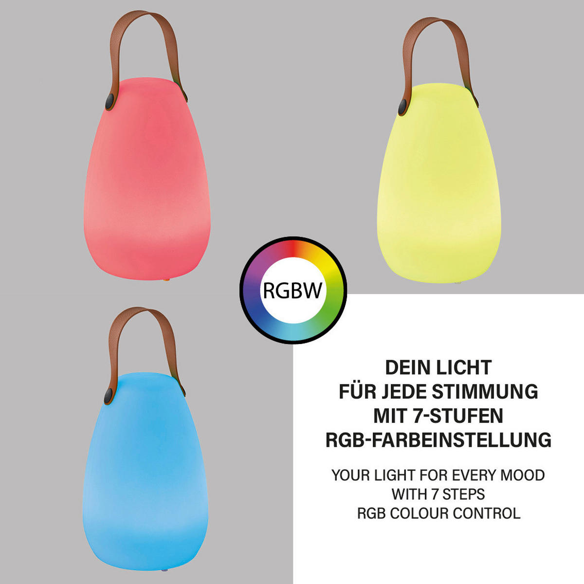 LED-Außenleuchte 850274 Ruby weiß H/D: ca. 30x18 cm Ruby - weiß (18,00/30,00cm) - easy! by FHL