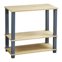 Kesper Regal grau Spanplatte B/H/L: ca. 29,5x58,5x60 cm Regal - grau (60,00/29,50/58,50cm) - Kesper