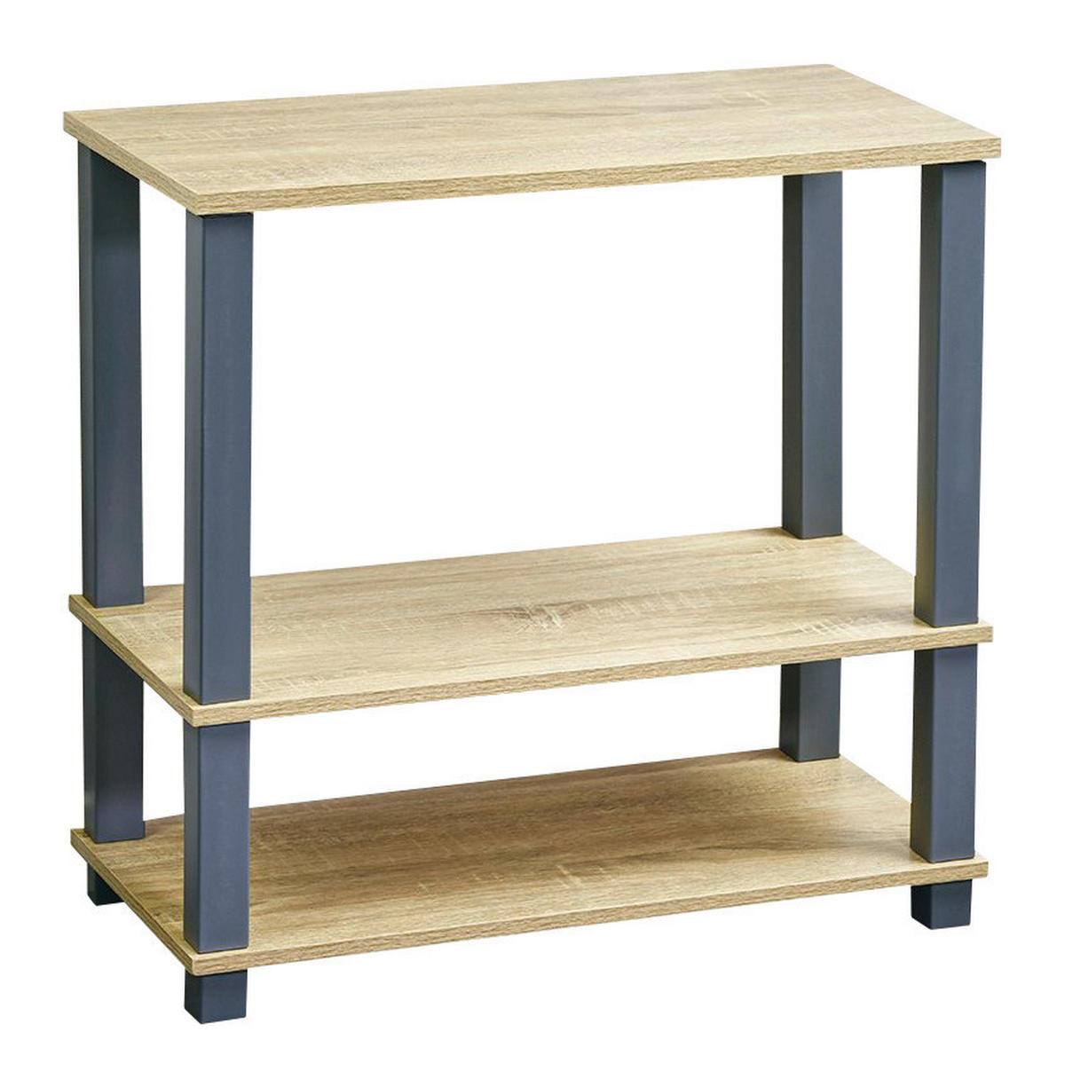 Kesper Regal grau Spanplatte B/H/L: ca. 29,5x58,5x60 cm Regal - grau (60,00/29,50/58,50cm) - Kesper