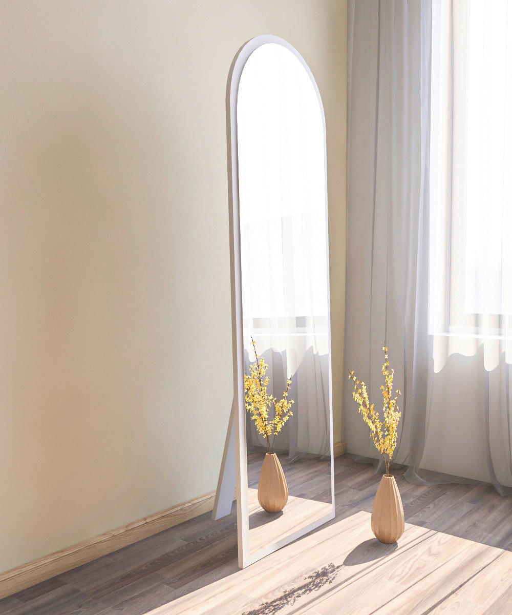 Standspiegel Ema Glas B/H/T: ca. 50x160x2,2 cm Ema - (50,00/160,00/2,20cm) - moebel17