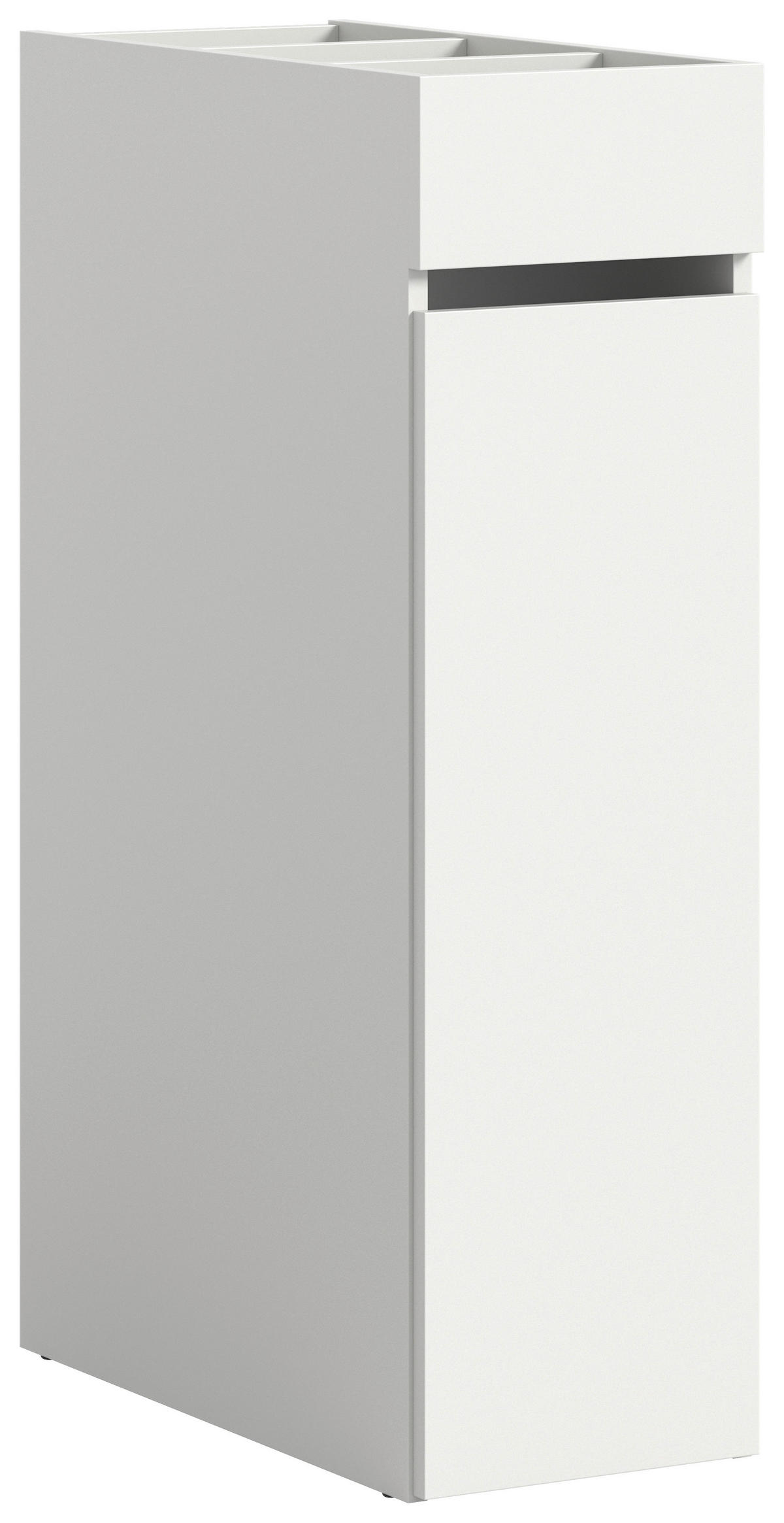 Anstellregal Free weiß B/H/T: ca. 29x101x60 cm Free - weiß (29,00/101,00/60,00cm)