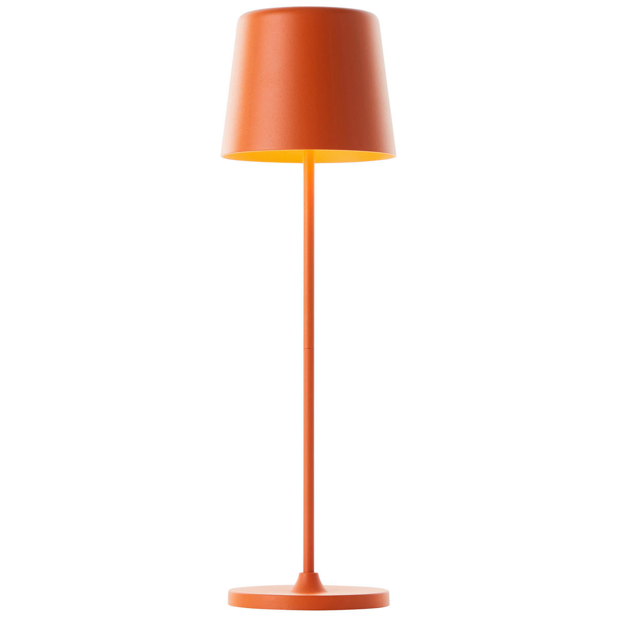 LED-Außentischleuchte orange B/H/L: ca. 12,5x12,5x11,2 cm Kaami - orange (11,20/12,50/12,50cm) - Brilliant