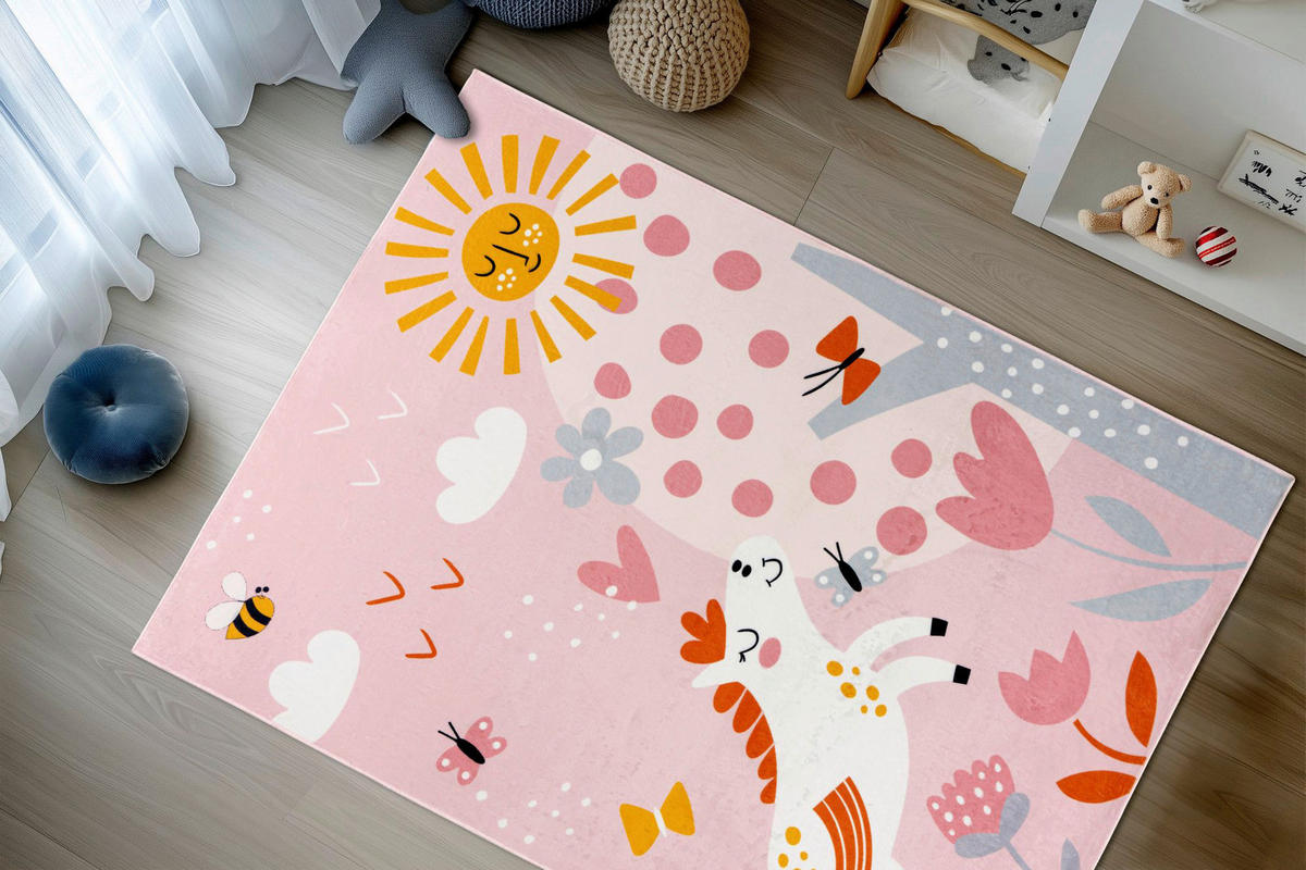 Obsession Teppich Magic Kids ML mehrfarbig B/H/L: ca. 160x16x230 cm Magic Kids ML - mehrfarbig (230,00/160,00/16,00cm) - Obsession