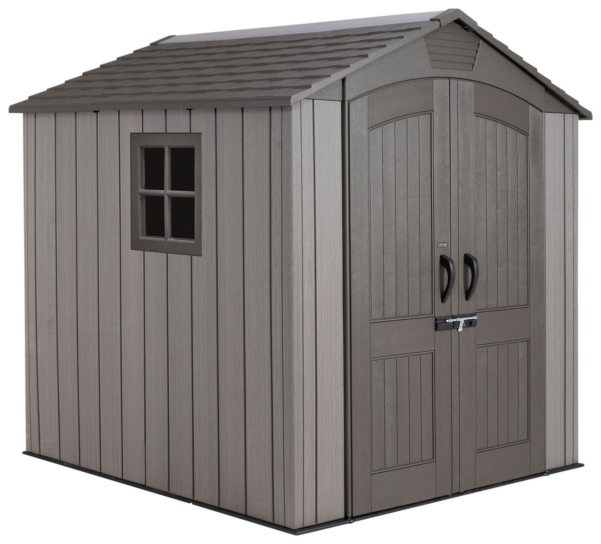 Lifetime Gartenhaus Stella grau B/H/L: ca. 204x227x204 cm Stella - grau (204,00/204,00/227,00cm) - Lifetime
