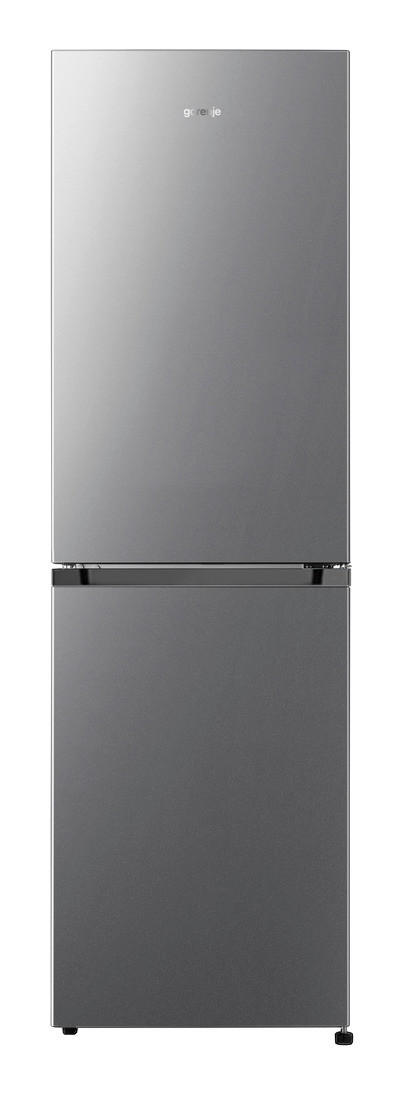 Gorenje Kühl-/Gefrierkombination NRK 418 DCS4 Edelstahloptik B/H/T: ca. 55x183x56 cm