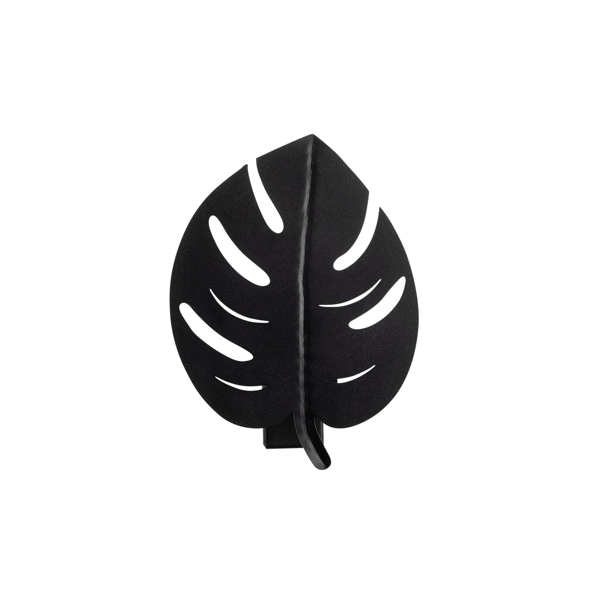 Opviq Wandleuchte schwarz Metall B/H/L: ca. 12x28x21 cm E27 1 Brennstellen Sivani - schwarz (21,00/12,00/28,00cm) - Opviq