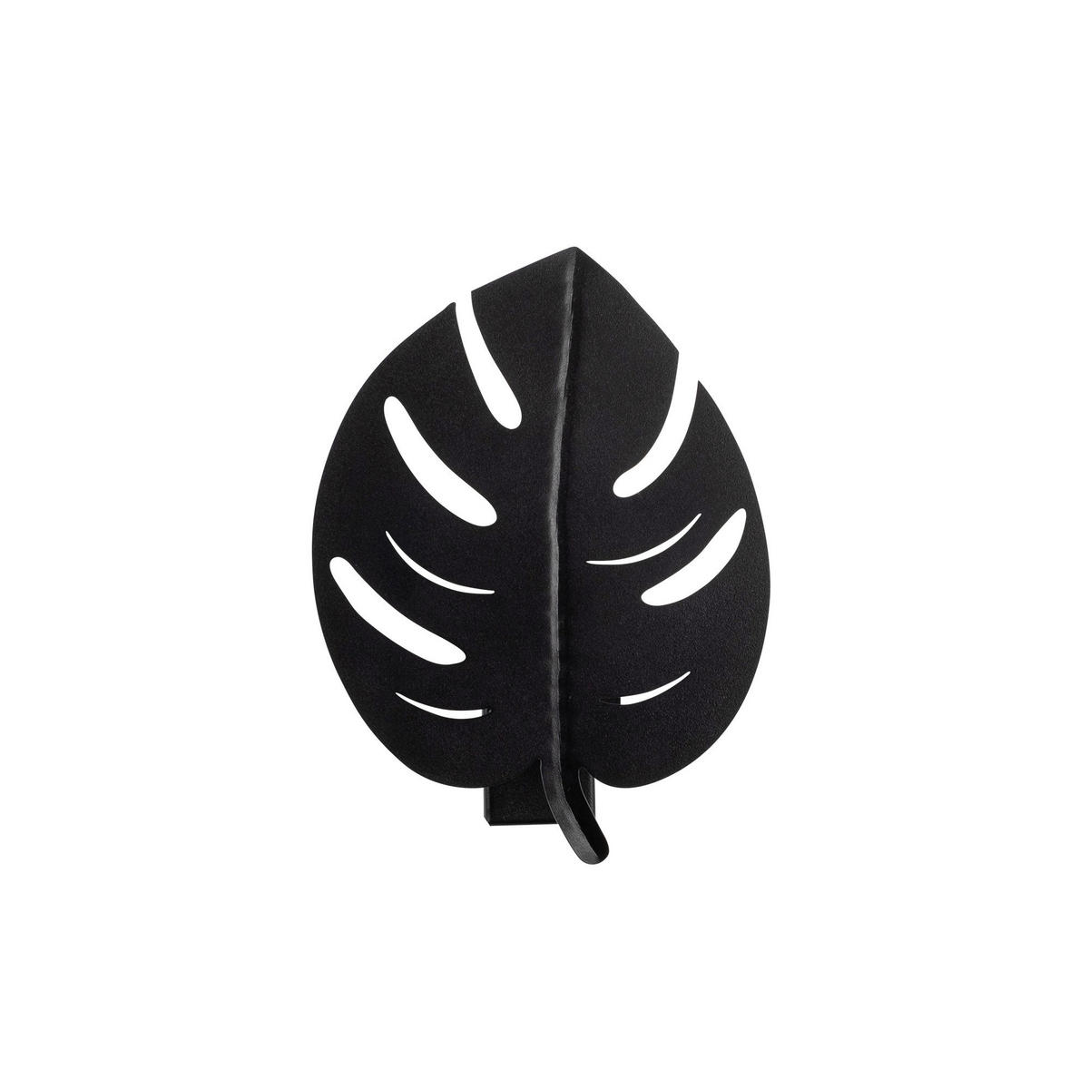 Opviq Wandleuchte schwarz Metall B/H/L: ca. 12x28x21 cm E27 1 Brennstellen Sivani - schwarz (21,00/12,00/28,00cm) - Opviq