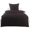 Microfaser Bettwäsche Bettwäsche_Microfaser_Biese - weiß/schwarz (135,00/200,00cm)