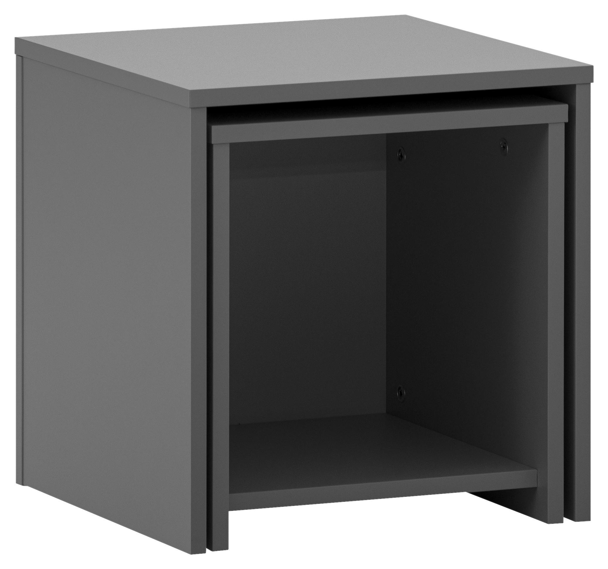 Couchtisch Smash anthrazit B/H/T: ca. 40x42x40 cm Smash - anthrazit (40,00/42,00/40,00cm) - Möbelpartner