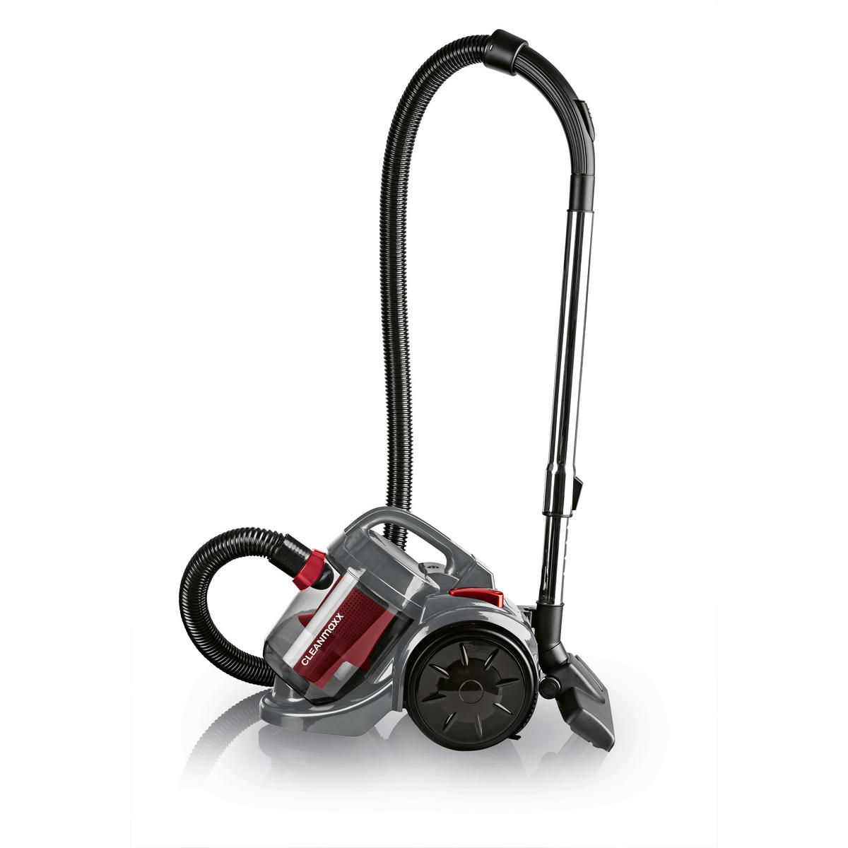 CLEANmaxx Staubsauger schwarz rot B/H/L: ca. 28x32x40 cm Staubsauger_Zyklon - rot/schwarz (40,00/28,00/32,00cm) - CLEANmaxx