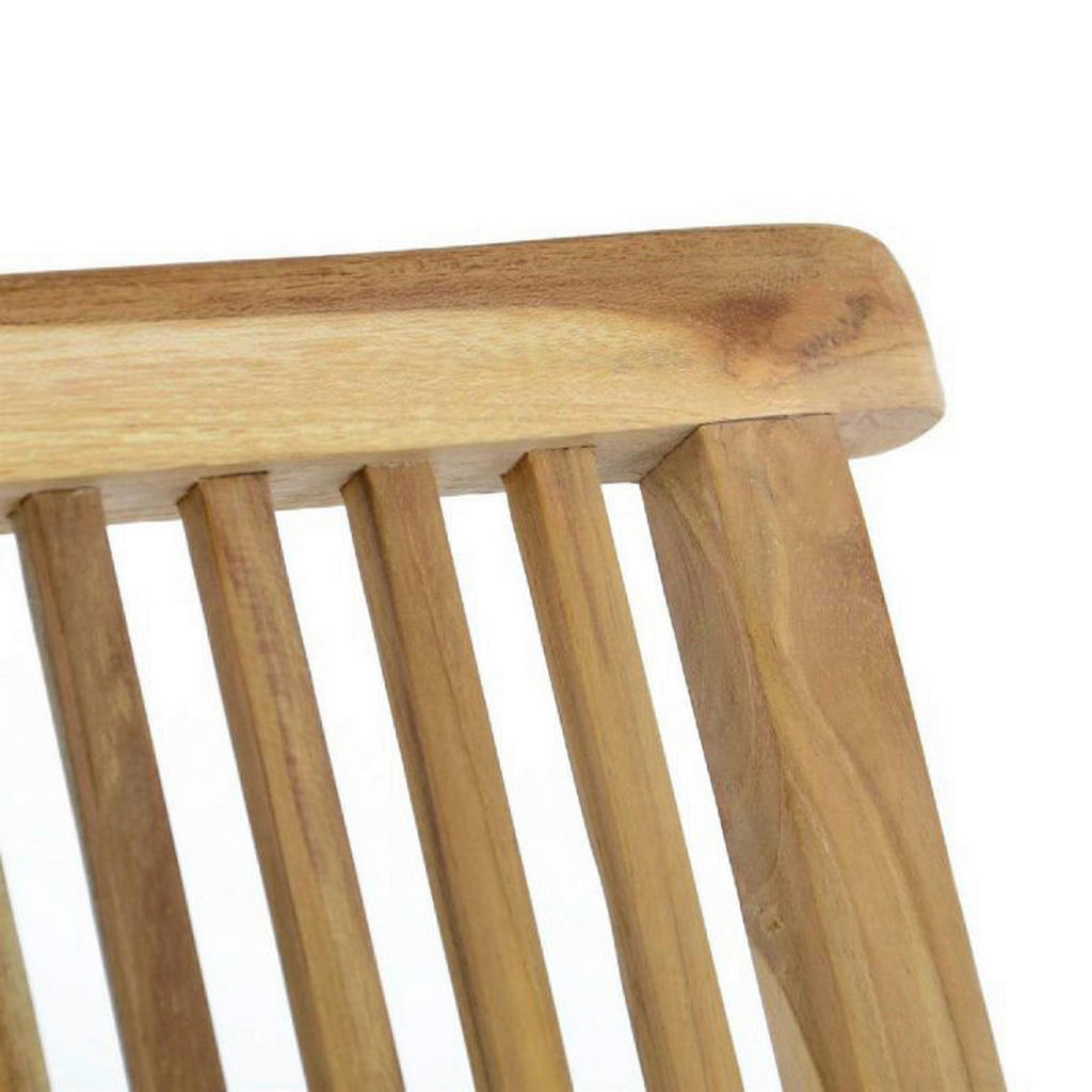 Thumbnail - VCM Kinderstuhl 2er Set braun Teakholz B/H/T: ca. 30x60x40 cm