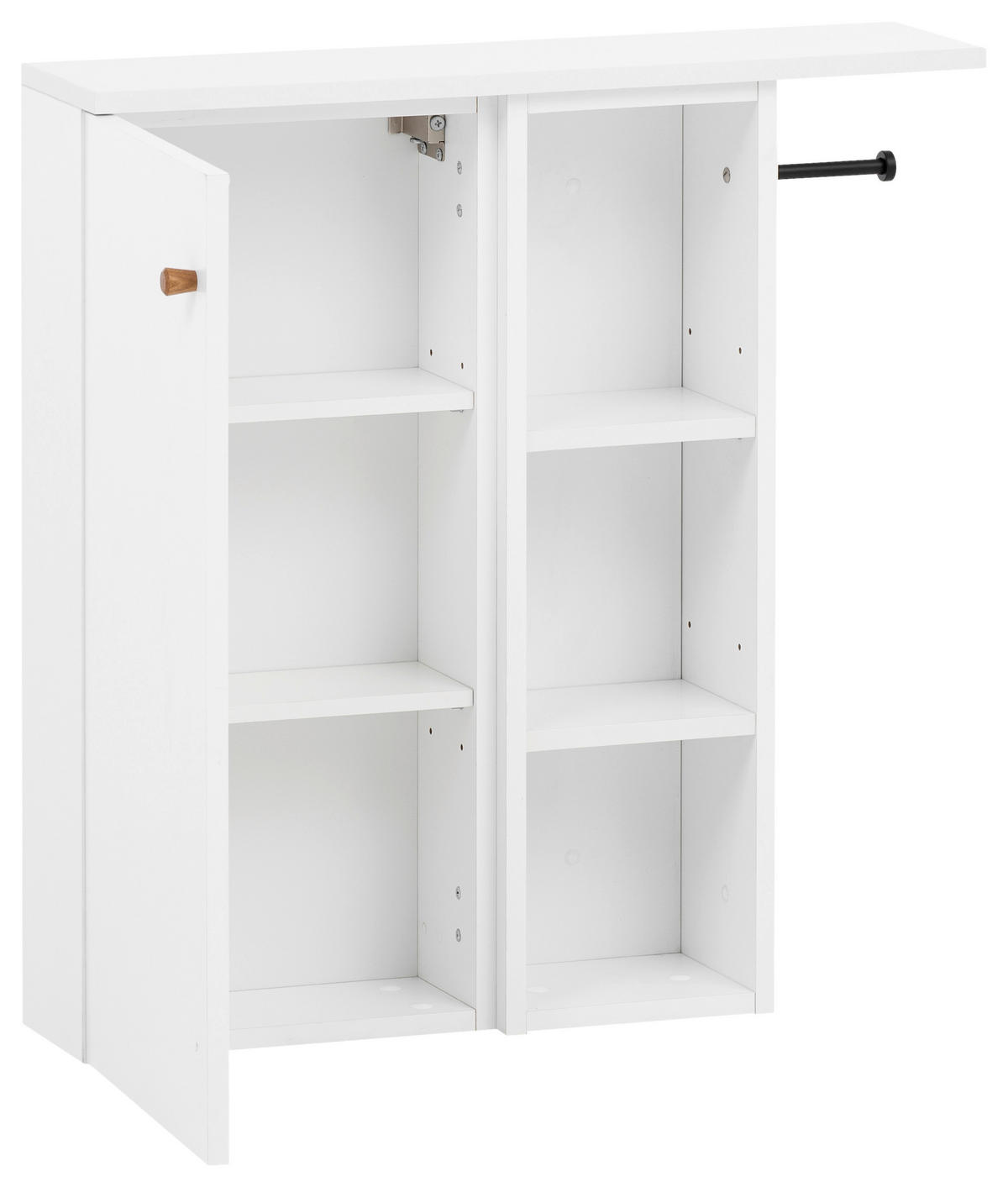 Unterschrank Bjarne weiß matt B/H/T: ca. 70,7x74,3x17 cm Bjarne - weiß (70,70/74,30/17,00cm) - Schildmeyer