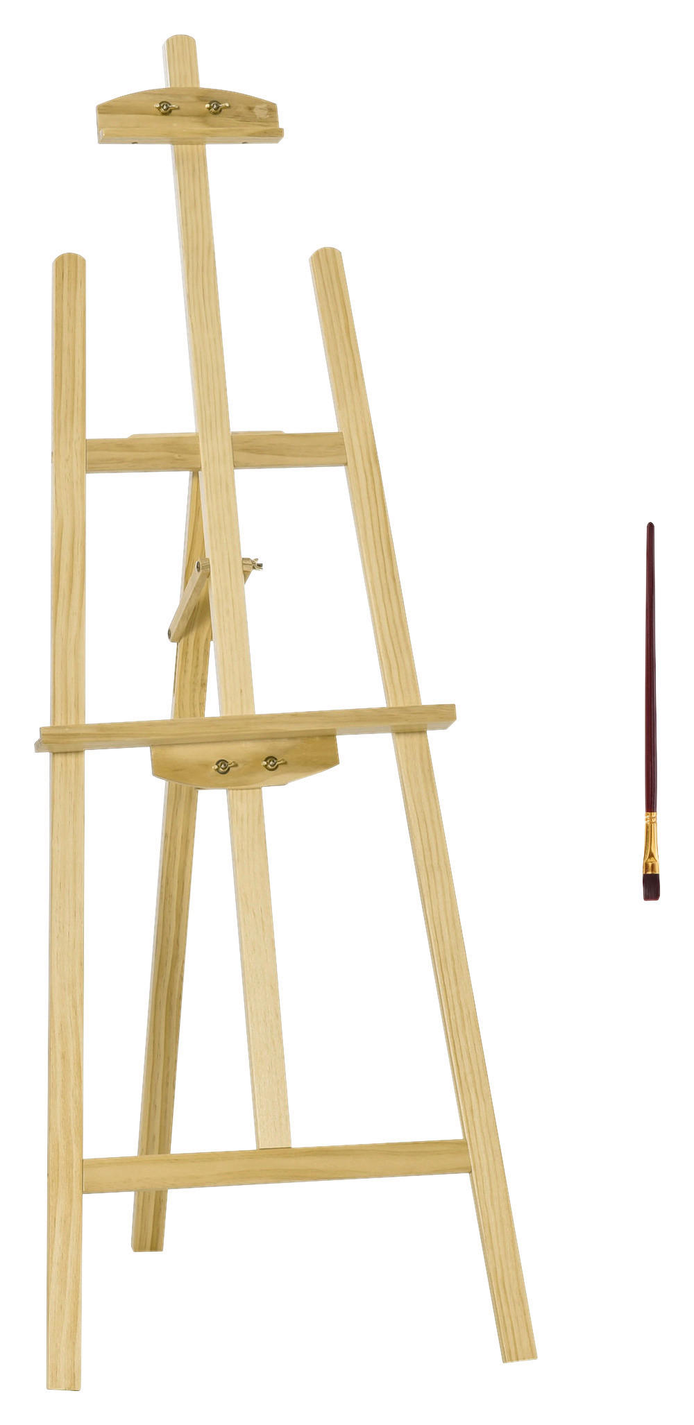HOMCOM Staffelei natur Polypropylen B/H/L: ca. 5x51x71 cm Staffelei - natur (71,00/5,00/51,00cm) - HOMCOM
