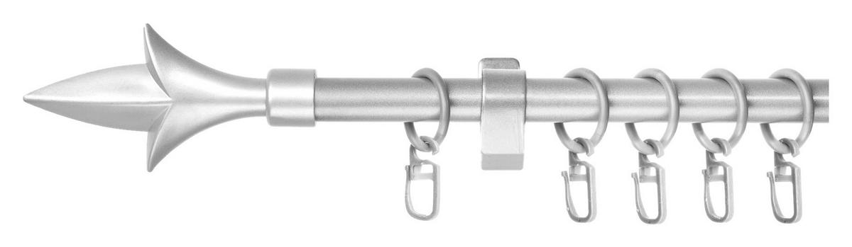 Gardinenstange Lilie Lilie - silber (0,16cm) - LICHTBLICK