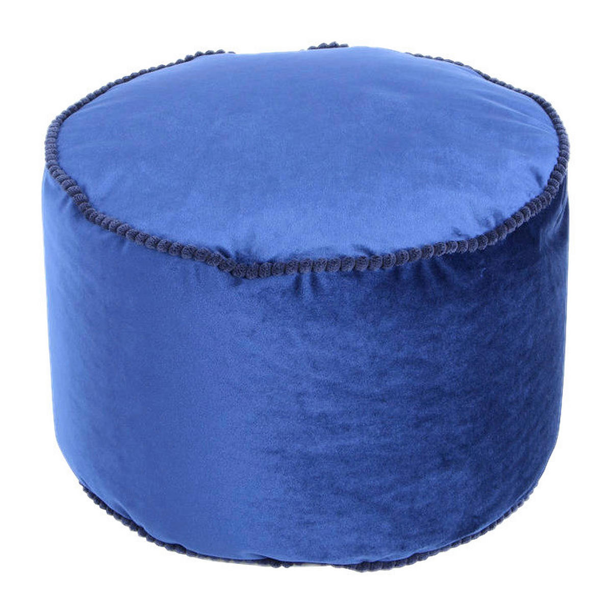 360 Living Hocker Taj Mahal 100 blau H/D: ca. 32x47 cm Taj Mahal 100 - blau (47,00/32,00cm) - 360 Living