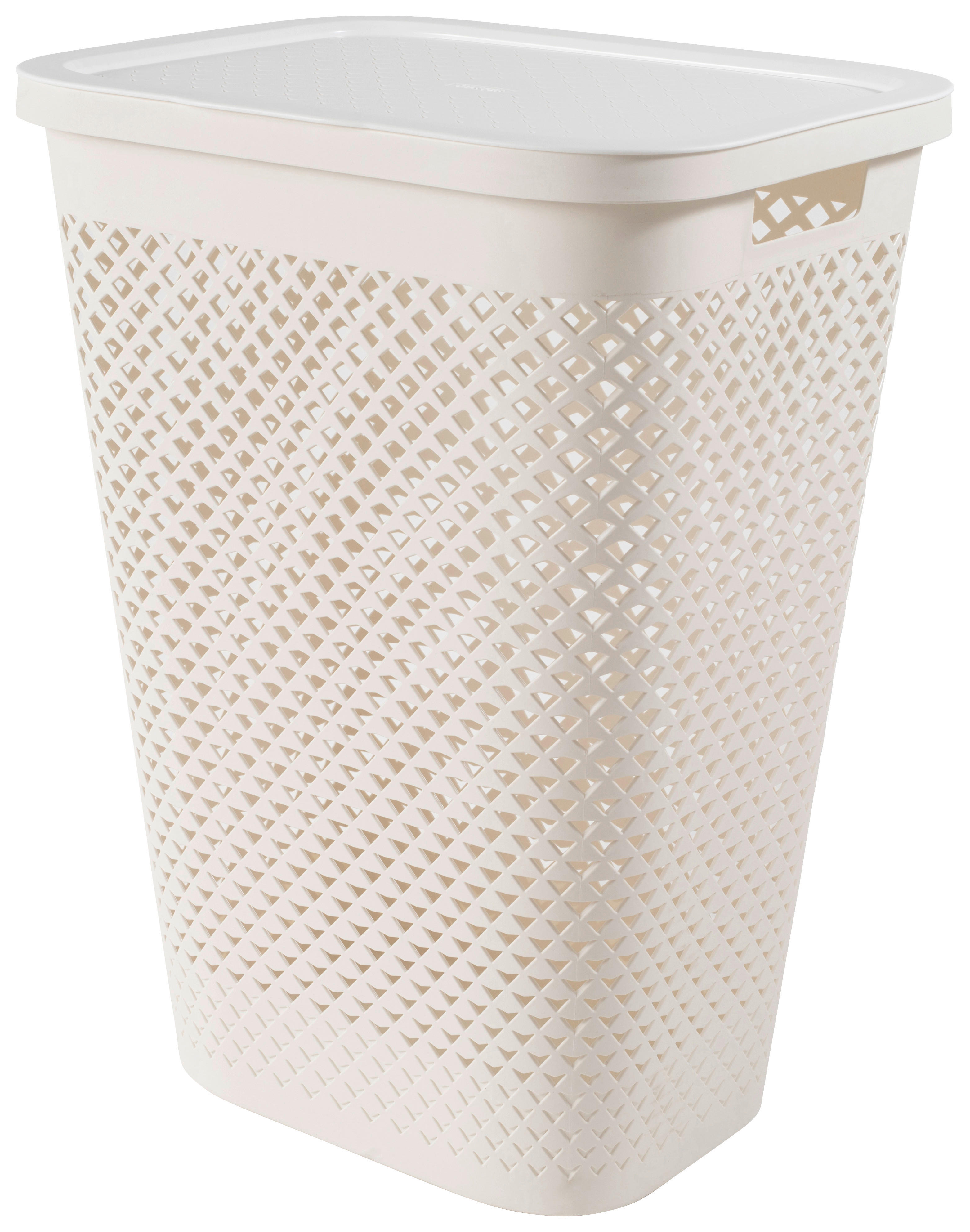 Curver Wäschebox cremeweiß Wäschebox_Pure 55l - cremeweiß - Curver