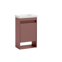Badezimmer-Set Avio mauve B/H/T: ca. 45,5x80x27,5 cm Avio - mauve (45,50/80,00/27,50cm) - Schildmeyer