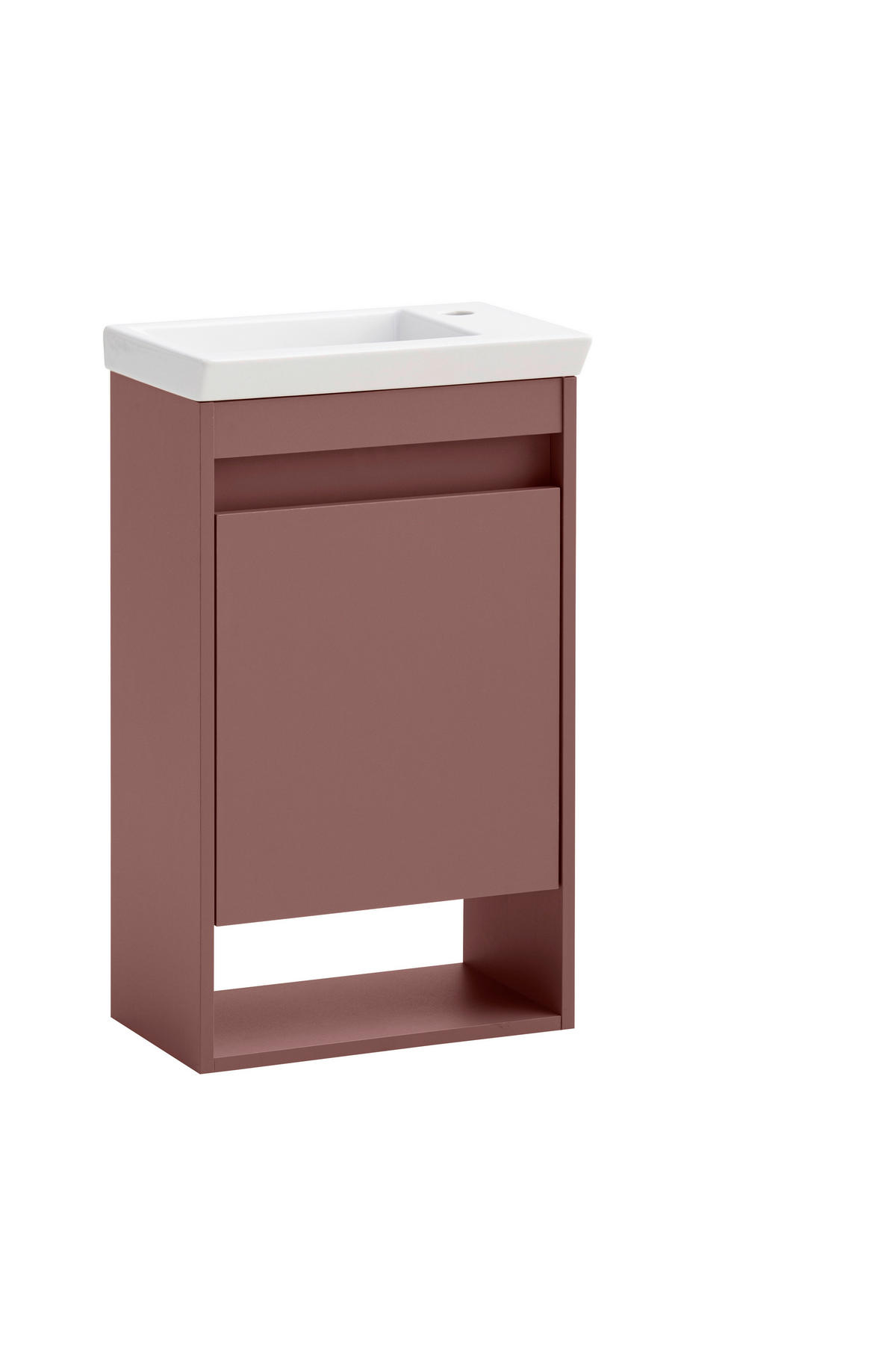 Badezimmer-Set Avio mauve B/H/T: ca. 45,5x80x27,5 cm Avio - mauve (45,50/80,00/27,50cm) - Schildmeyer