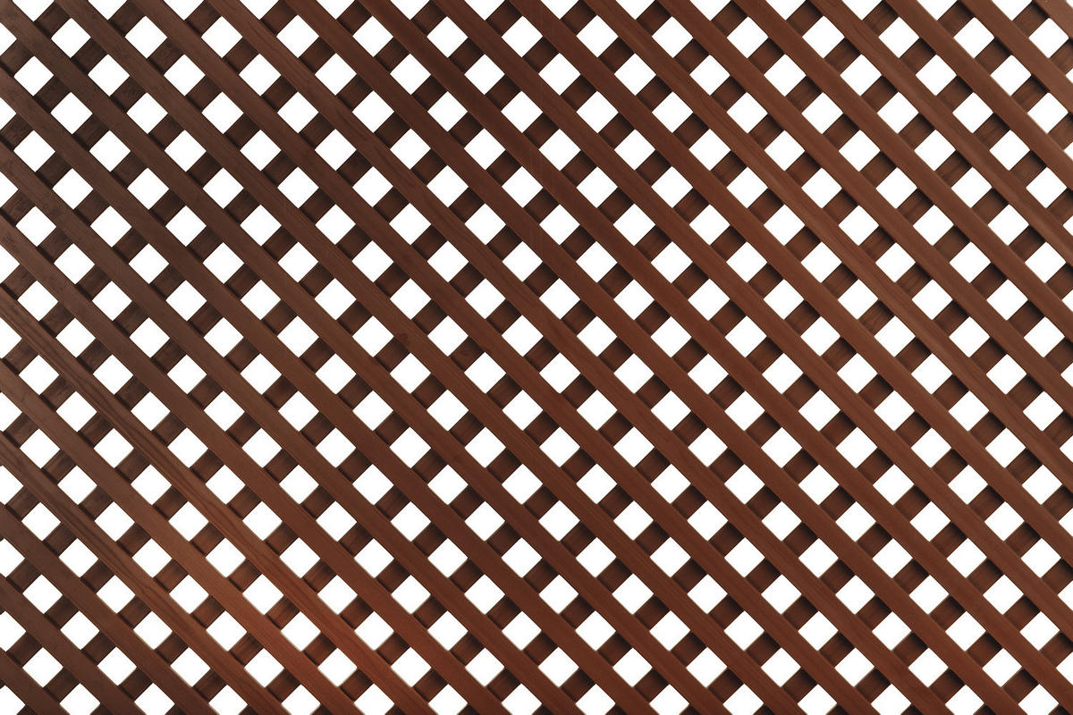 CATRAL/NORTENE Rankgitter braun B/H/L: ca. 60x4x120 cm Rankgitter - braun (120,00/60,00/4,00cm) - CATRAL/NORTENE