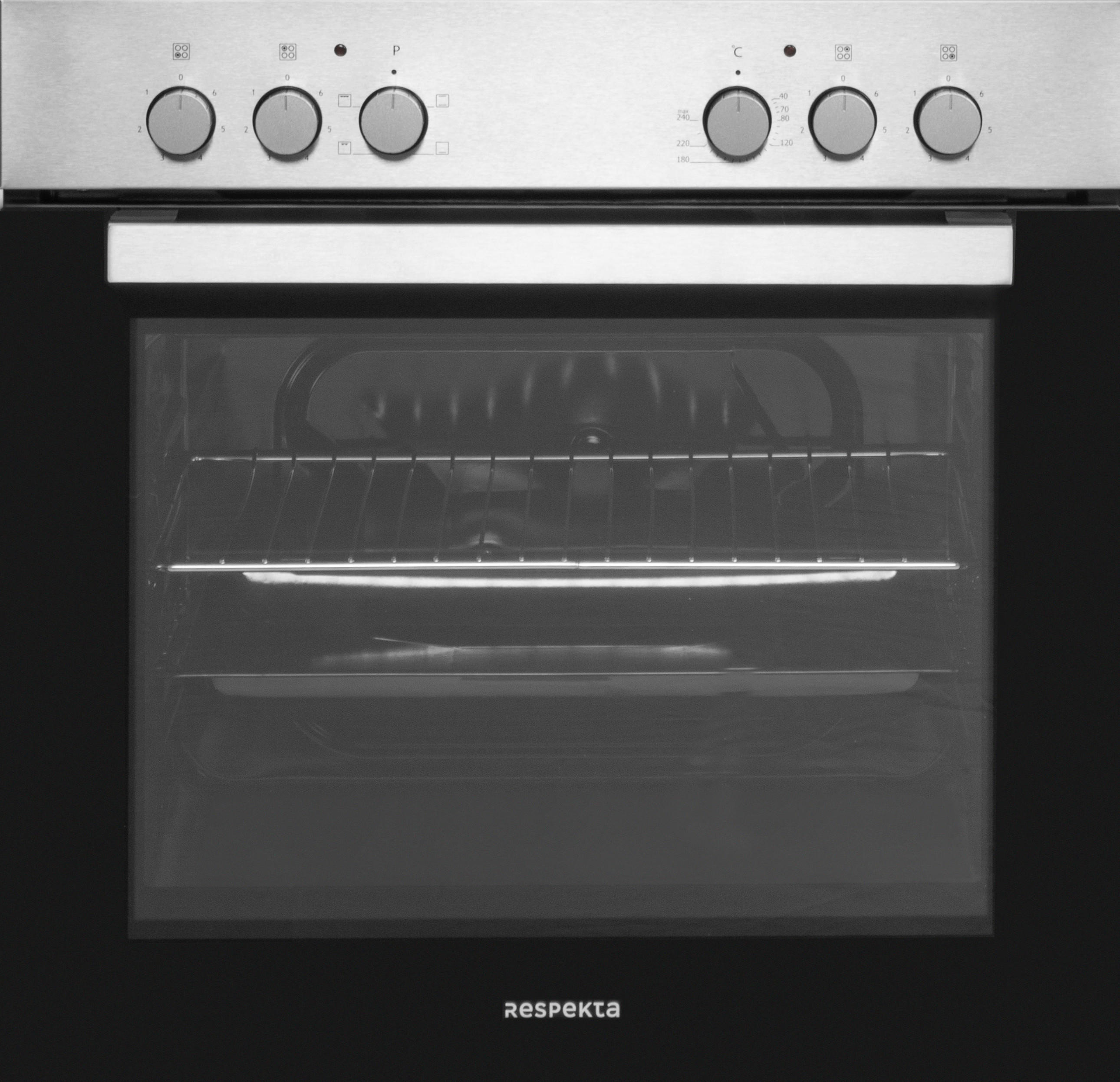 Respekta Einbauherdset HS1000-33 Alu HS1000-33 - Alu