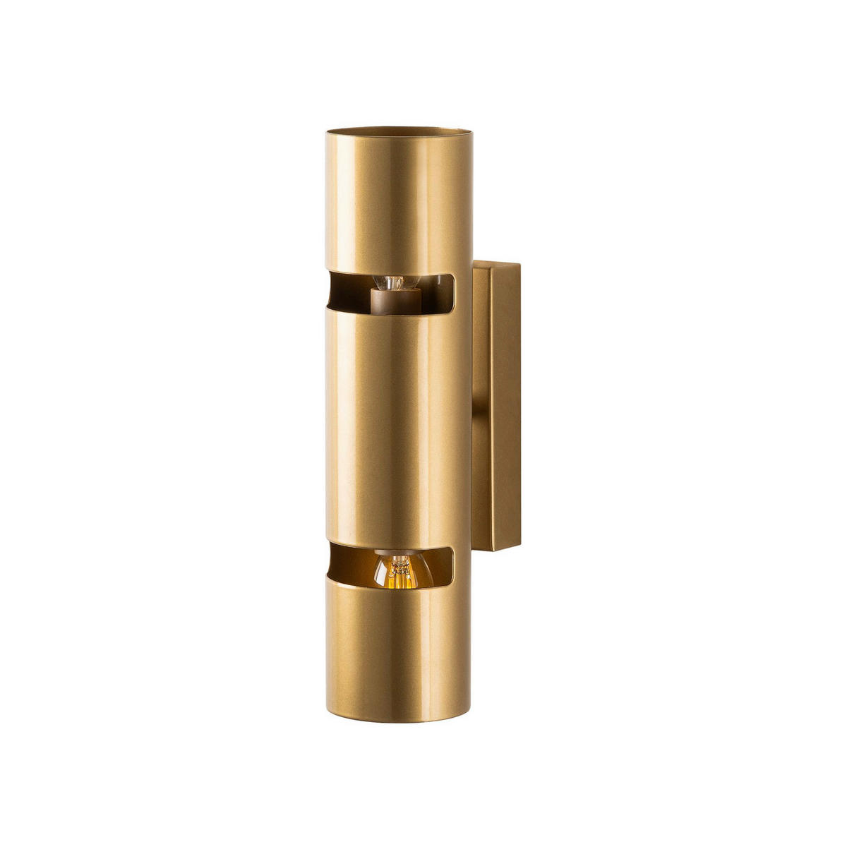 Opviq Wandleuchte gold Metall B/H/L: ca. 30x13x8 cm E14 1 Brennstellen Luxora - gold (8,00/30,00/13,00cm) - Opviq