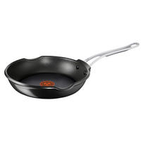 Tefal Bratpfanne Jamie Oliver silber Edelstahl B/H/L: ca. 24x6x24 cm Jamie Oliver - schwarz/silber (24,00/24,00/6,00cm) - Tefal