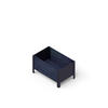 UPYARD Hochbeet MODERN schwarz Holz B/H/L: ca. 36x32x58 cm MODERN - schwarz (58,00/36,00/32,00cm) - UPYARD
