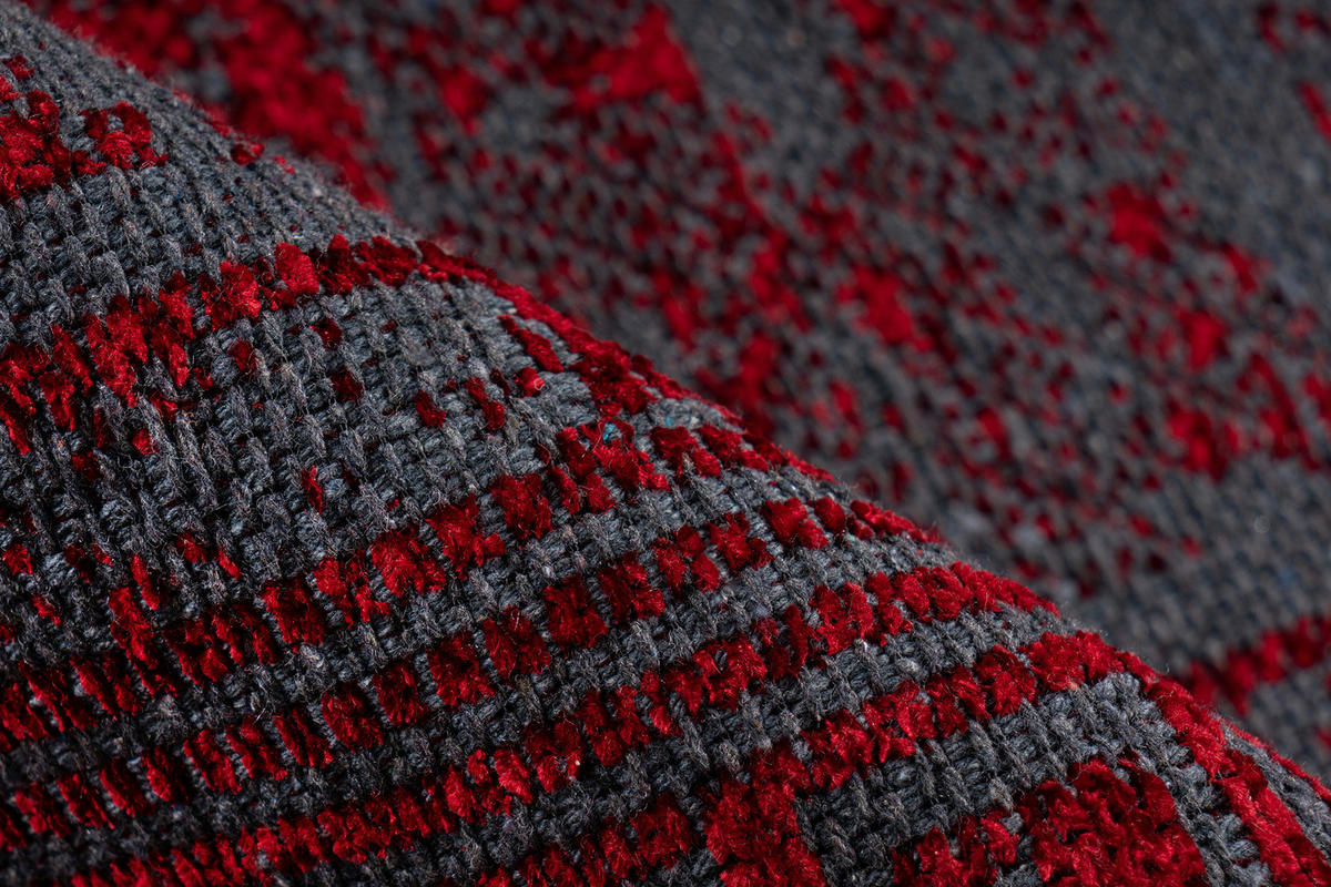 Kayoom Flachflorteppich Kalea 325 rot B/H/L: ca. 80x0,8x150 cm Kalea 325 - rot (150,00/80,00/0,80cm) - Kayoom