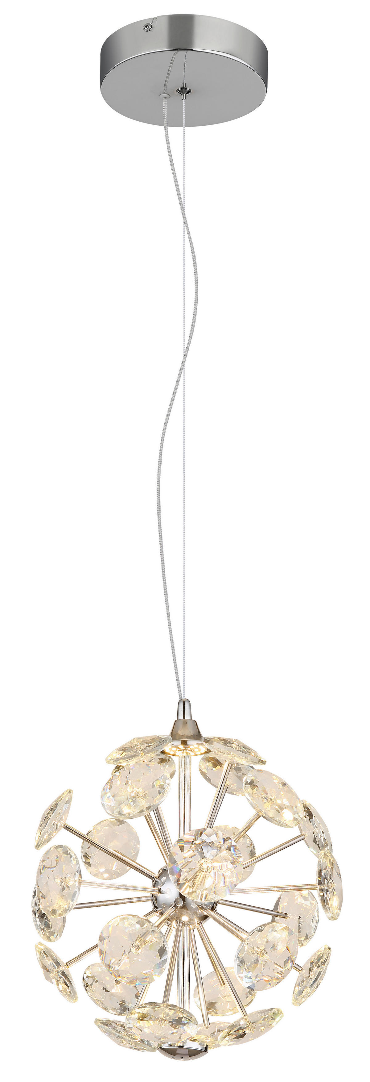 GLOBO Pendelleuchte Metall H/D: ca. 150x28 cm 1.0 Brennstellen Virina - (28,00/150,00cm) - GLOBO