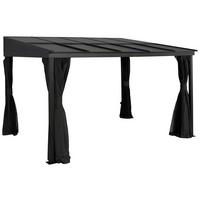 Sojag Terrassenüberdachung St. Barth anthrazit Aluminium B/H/T: ca. 424x240x296 cm St. Barth - anthrazit (424,00/240,00/296,00cm) - Sojag