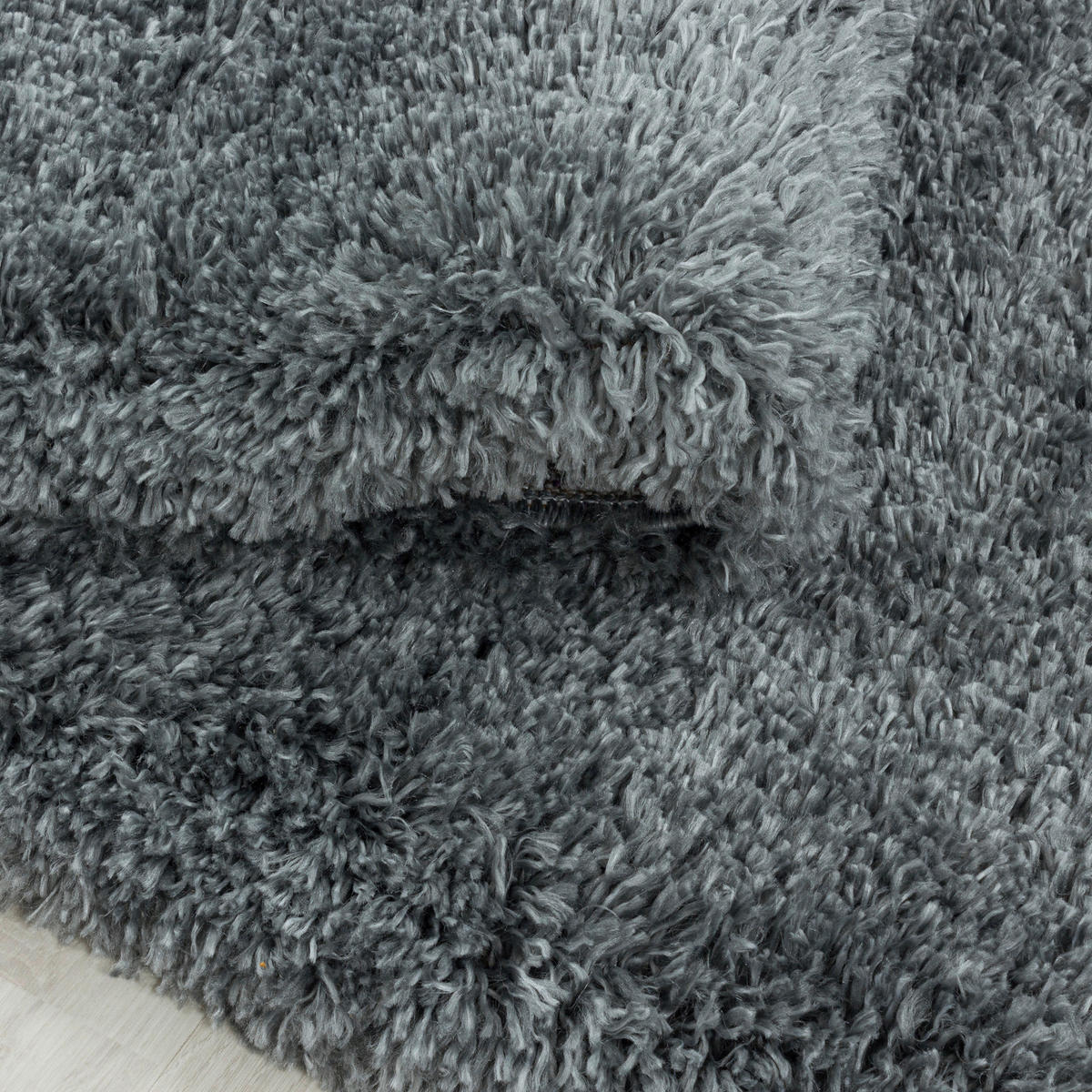 Ayyildiz Teppich FLUFFY hellgrau B/L: ca. 240x340 cm FLUFFY - hellgrau (240,00/340,00cm) - Ayyildiz