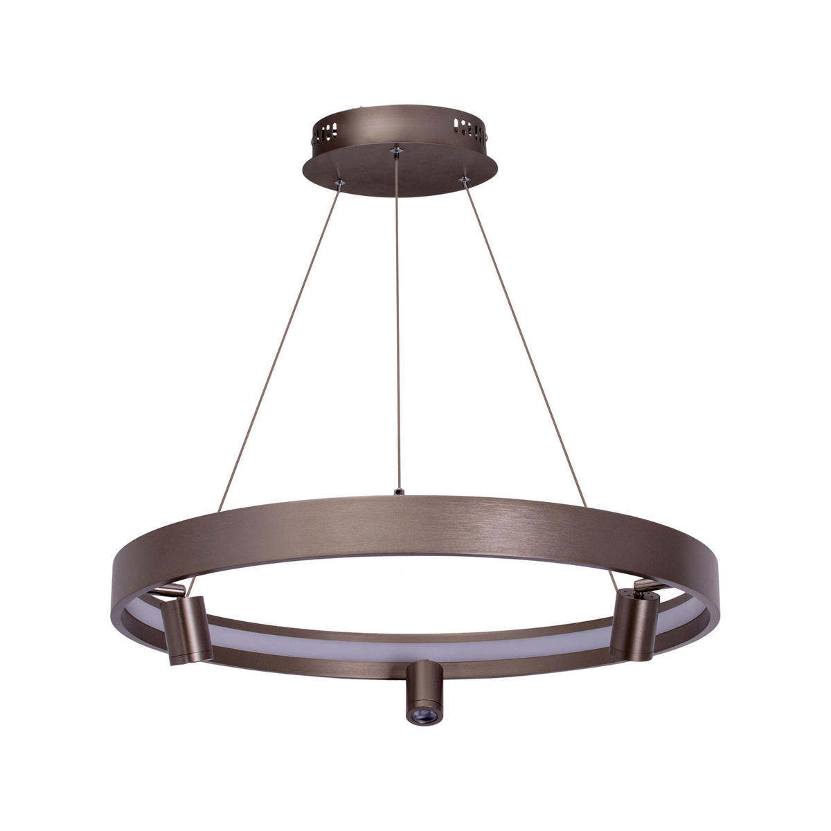 Näve Leuchten LED-Pendelleuchte stahlgrau Kunststoff Metall B/H/T/D: ca. 58x150x58x58 cm TRISTAN - stahlgrau (58,00/150,00/58,00cm) - Näve Leuchten