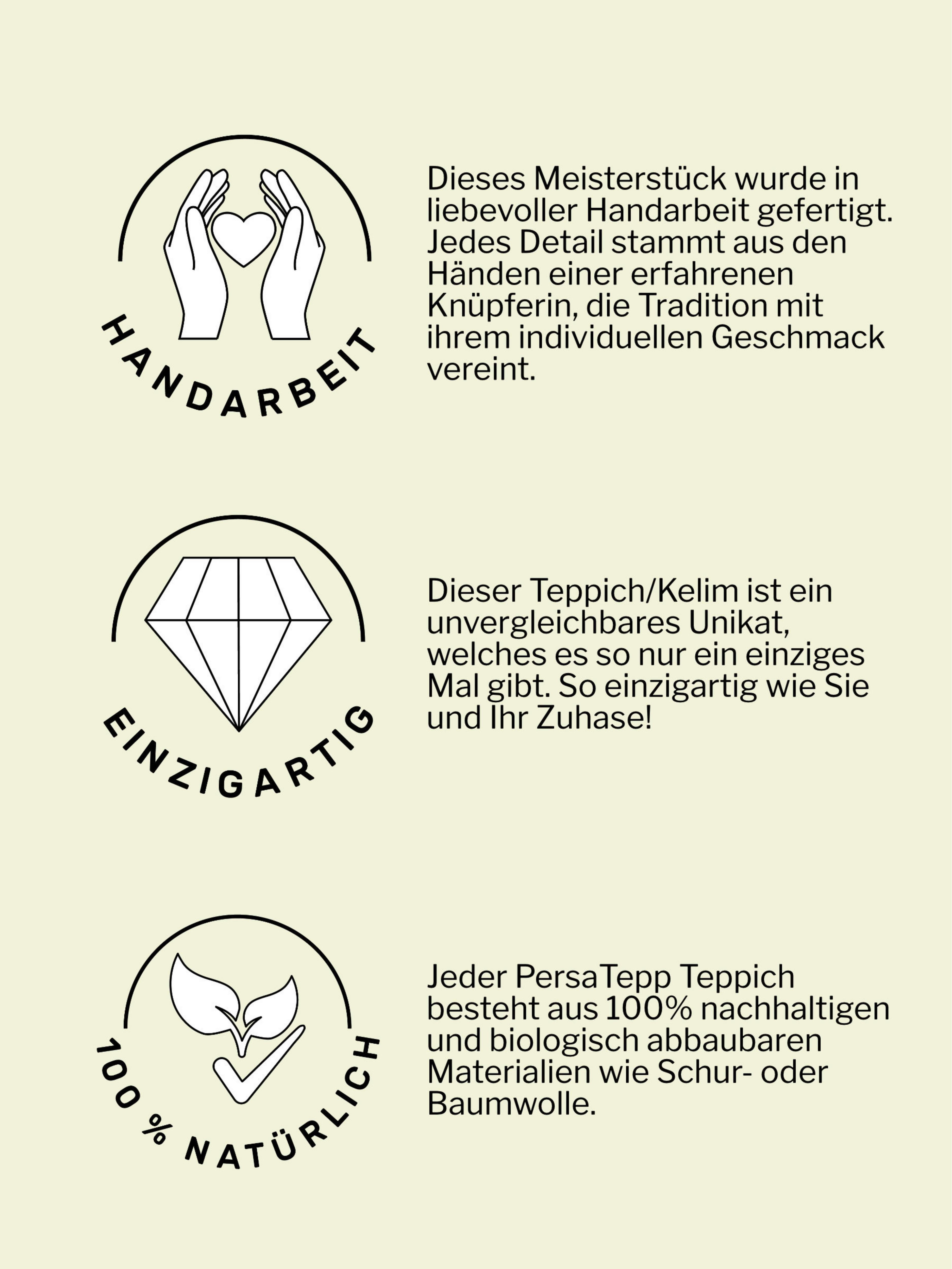 Thumbnail - PersaTepp Teppich Abadeh rot B/L: ca. 62x107 cm